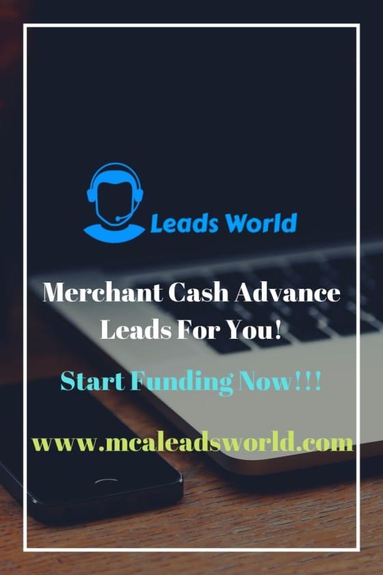 merchant cash advance leads